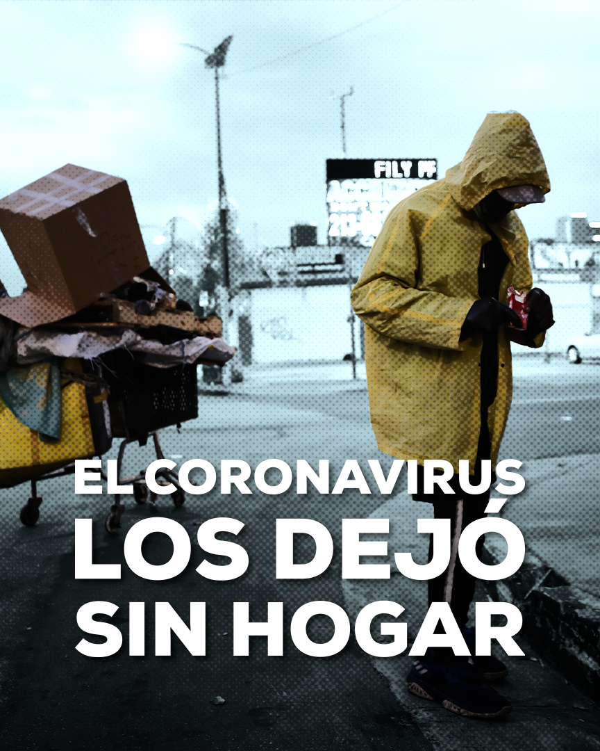 Personas Situación Calle EUA Coronavirus