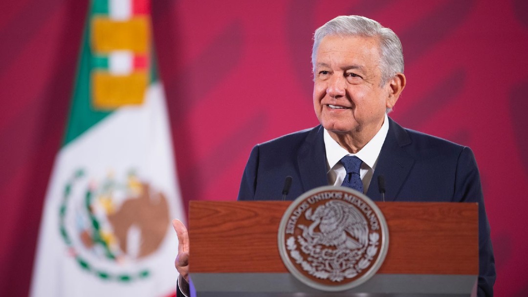 El presidente López Obrador en conferencia de prensa