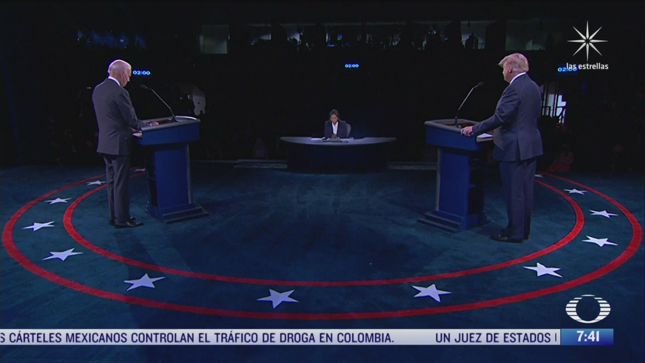 el segundo y ultimo debate entre trump y biden