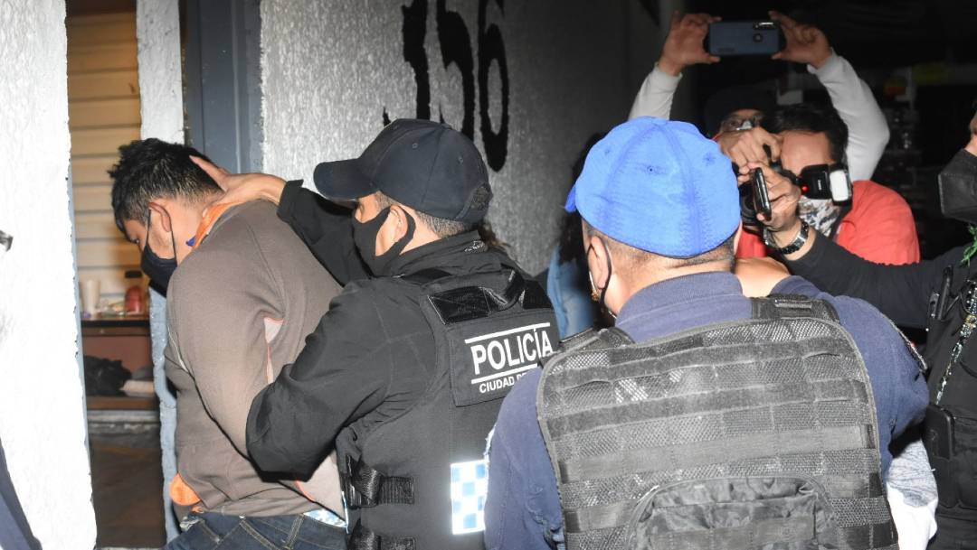 Un juez de control impuso prisión preventiva a los 14 extorsionadores detenidos en Xochimilco