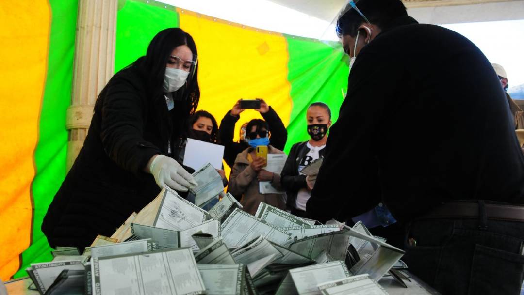 Tres horas después del cierre de casillas, el programa sustituto del PREP para la elección de Hidalgo no ofrece resultados