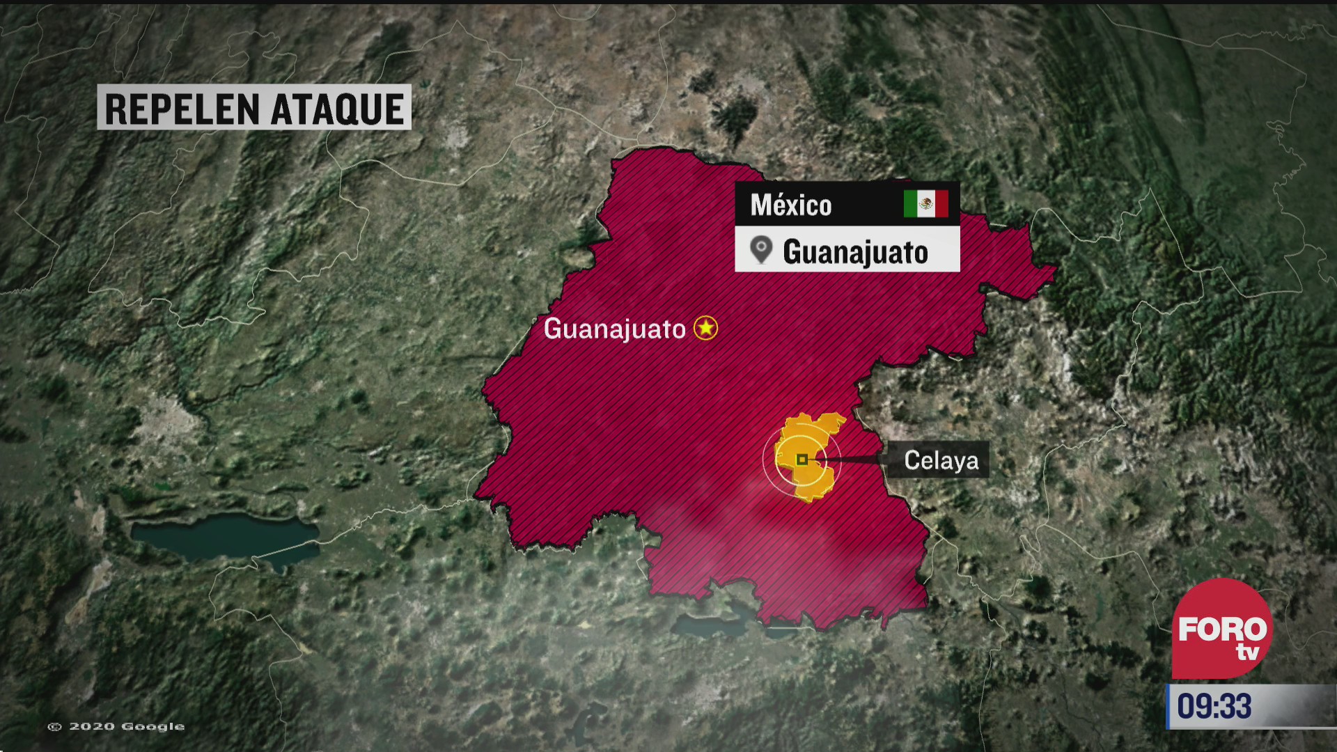 fuerzas de seguridad repelen agresion en guanajuato