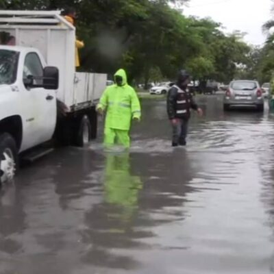 Árboles caídos e inundaciones en Quintana Roo tras paso de 'Gamma'