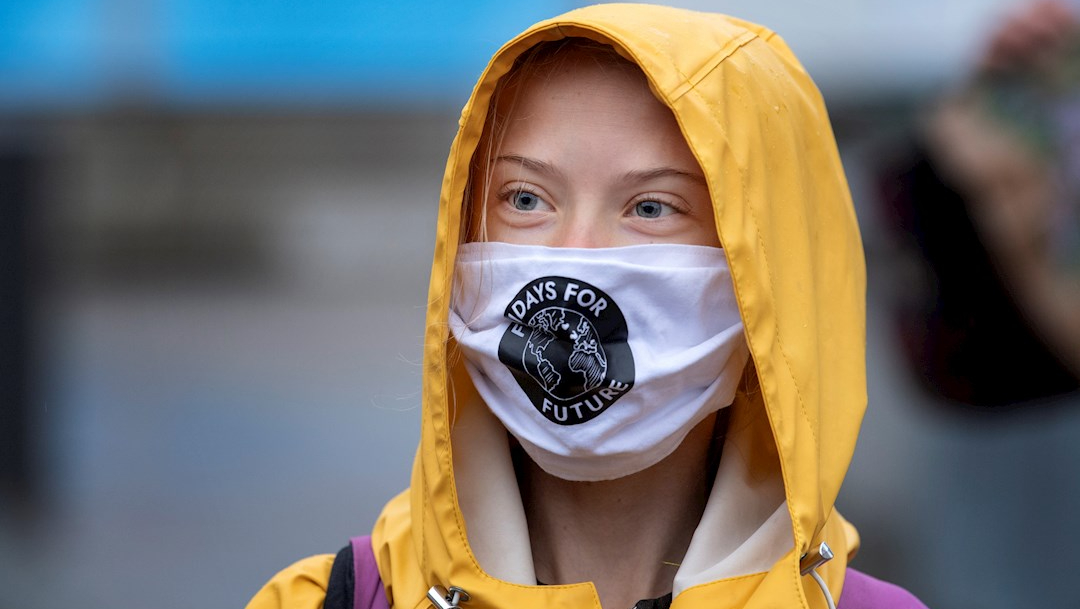 Activista medioambiental sueca, Greta Thunberg