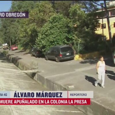 Hombre muere apuñalado en la alcaldía Álvaro Obregón