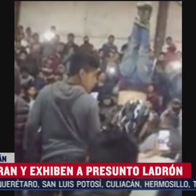 Intentan linchar a ladrón en Michoacán