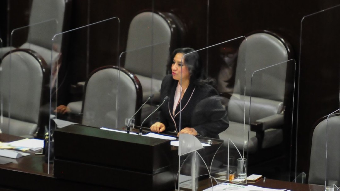Irma Eréndira Sandoval, secretaria de la Función Pública