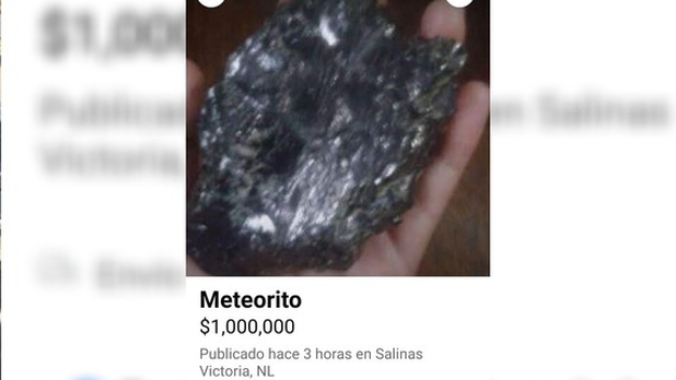 venta de meteorito