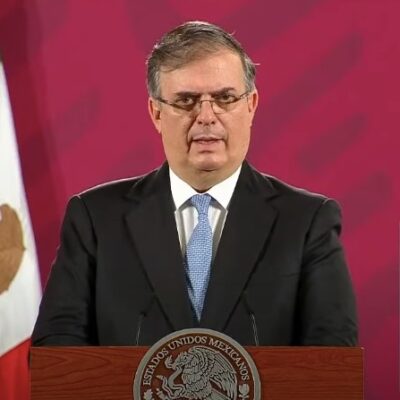 Estados Unidos adopta semáforo epidemiológico COVID-19 de México, anuncia Ebrard