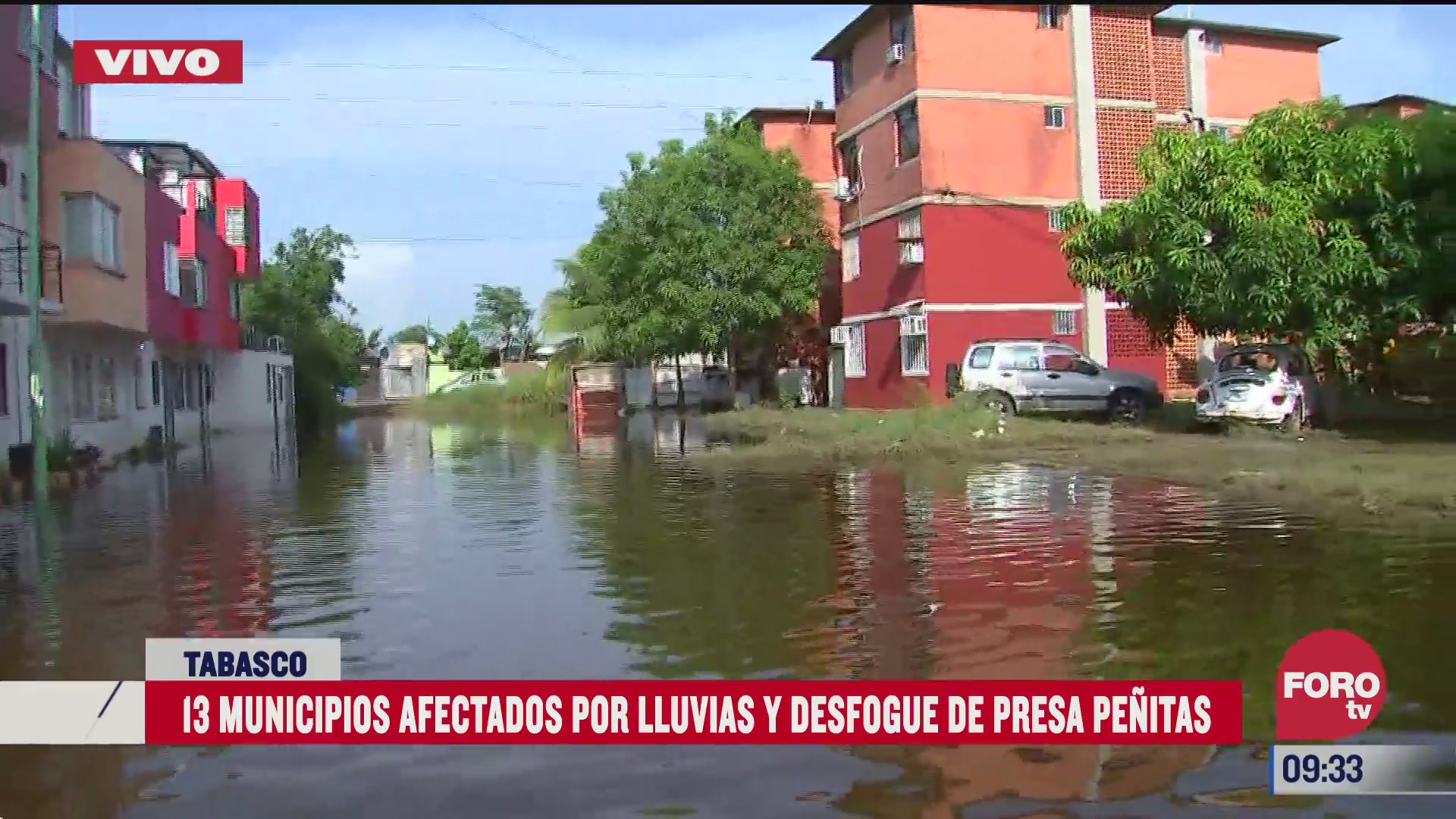 municipios afectados por lluvias y desfogue de presa de penitas en tabasco