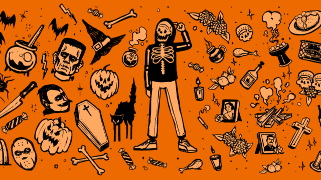 Halloween Día Muertos Tradición Imagen