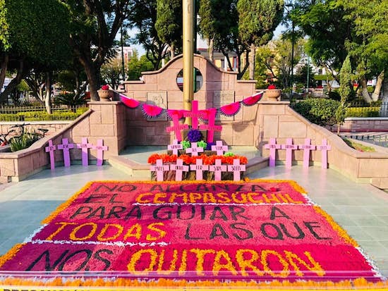 Ofrenda Feminista Zumpango Estado México Foto