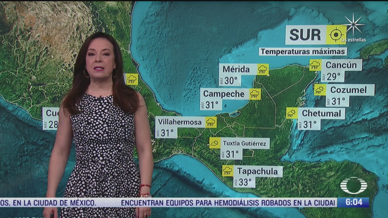 onda tropical 42 provocara lluvias fuertes en la peninsula de yucatan