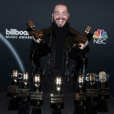 Post Malone el máximo ganador de los Premios Billboard
