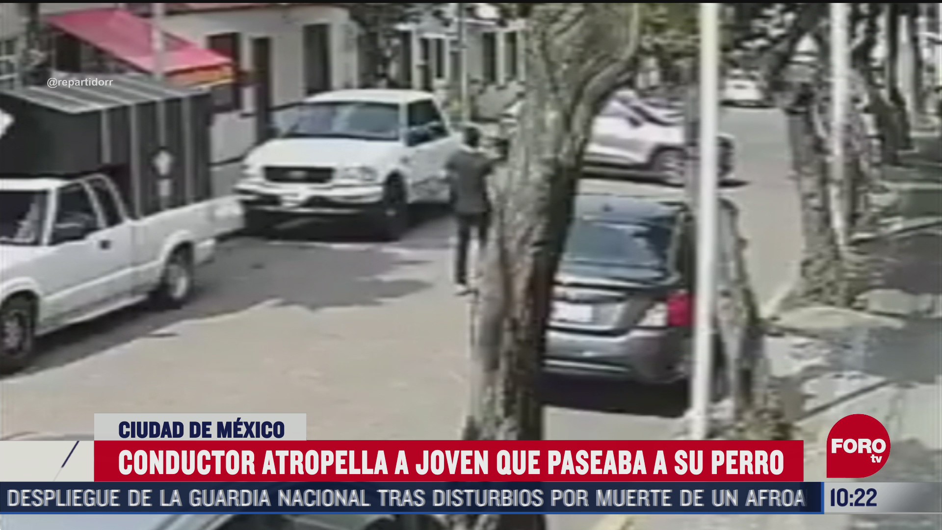 presunto juez atropella a peaton en la ciudad de mexico