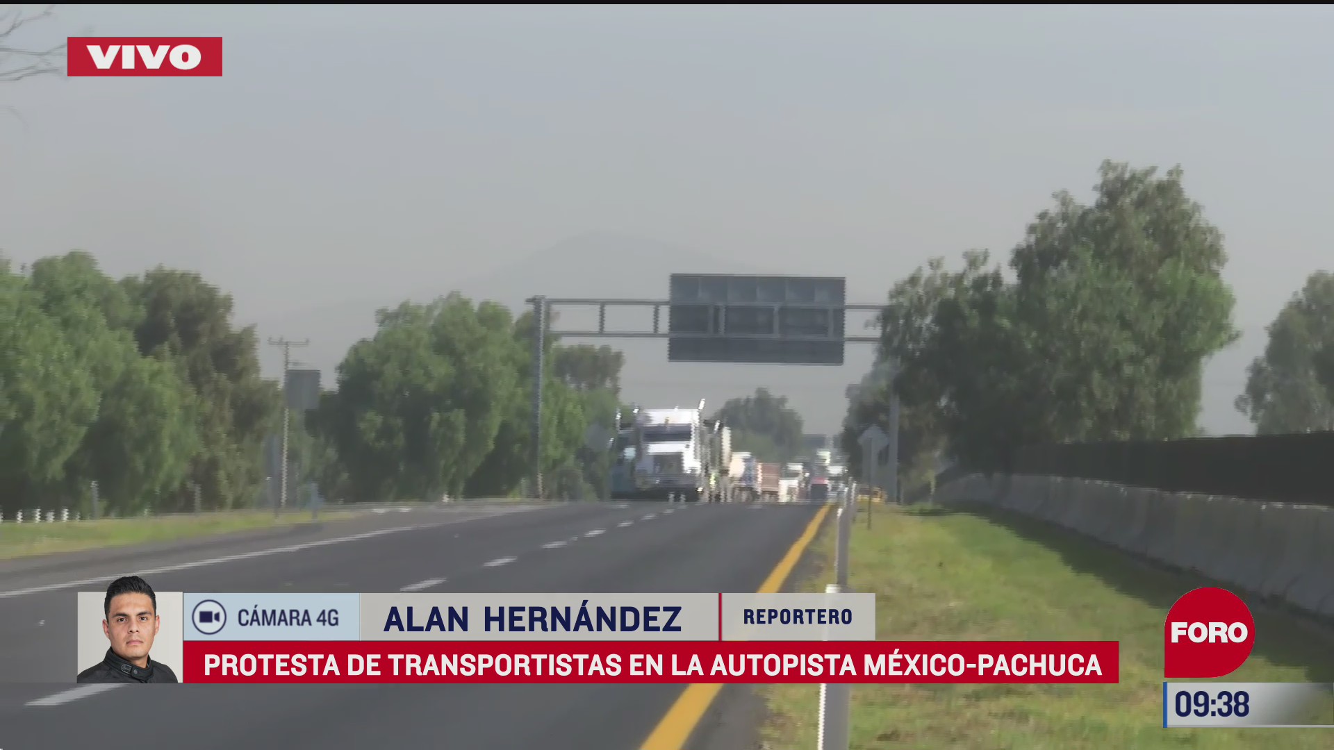 protesta bloquea autopista mexico pachuca
