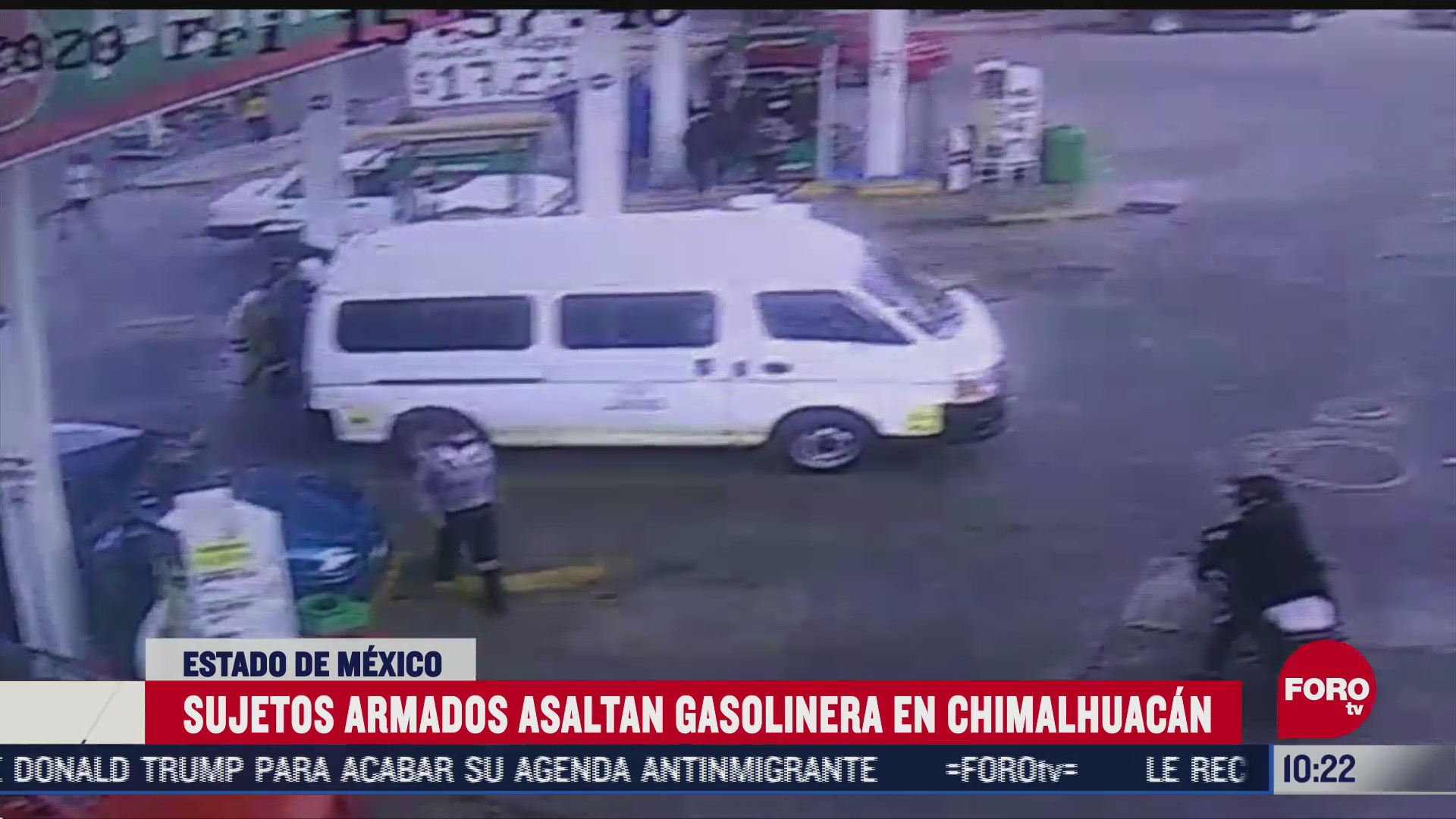 roban gasolinera en chimalhuacan
