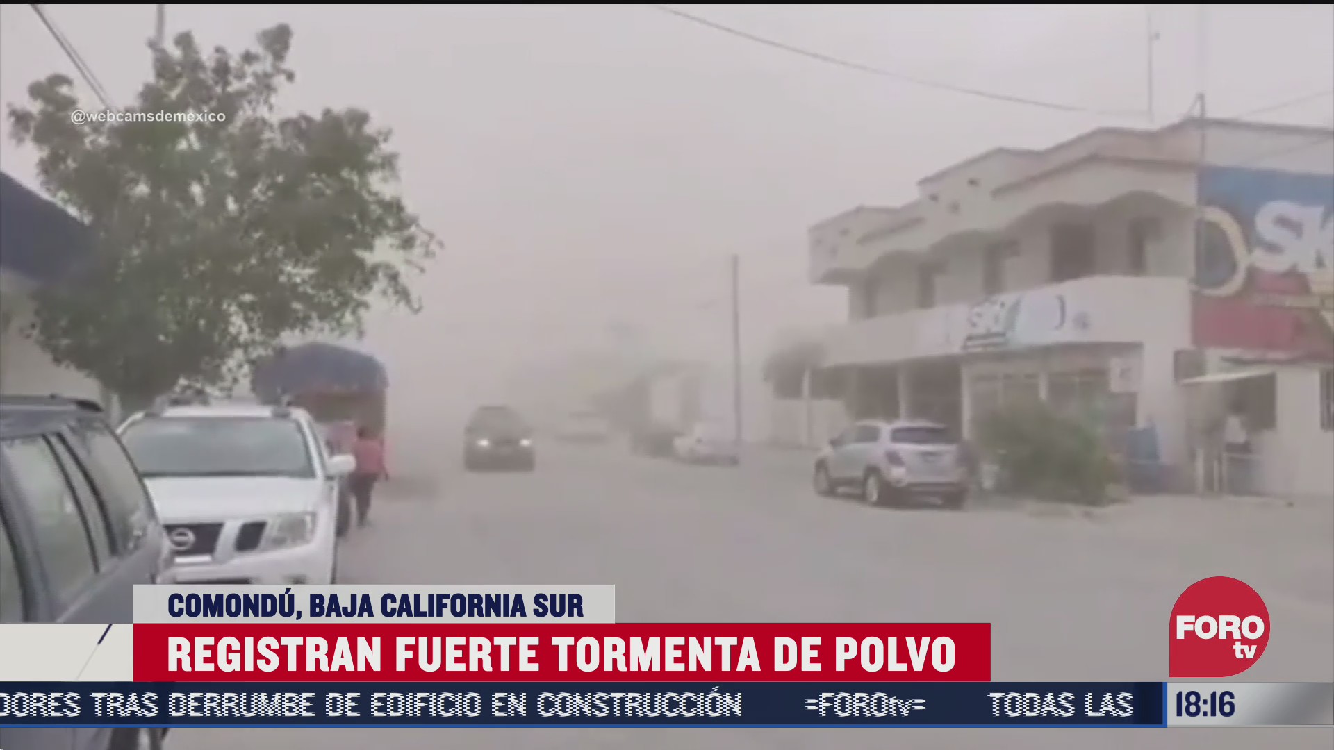 se regista impresionante tormenta de polvo en comondu baja california