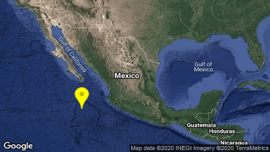 Se registra sismo con epicentro en Cabo San Lucas, Baja California Sur