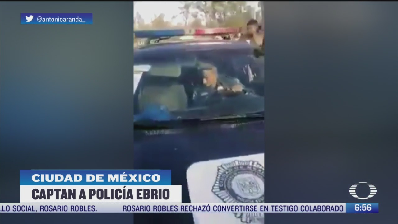sorprenden a policia ebrio en la alcaldia xochimilco
