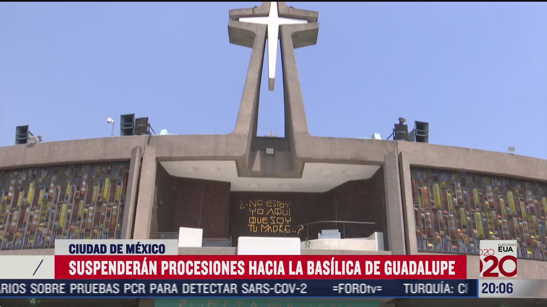 suspenden peregrinaciones a la basilica por covid