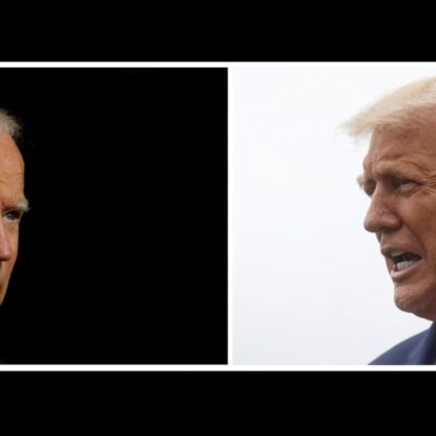 Apagarán micrófonos de Trump y Biden durante partes del próximo debate