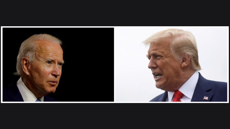 Trump evasivo y Biden errático_ Así lucieron los candidatos en eventos televisivos simultáneos