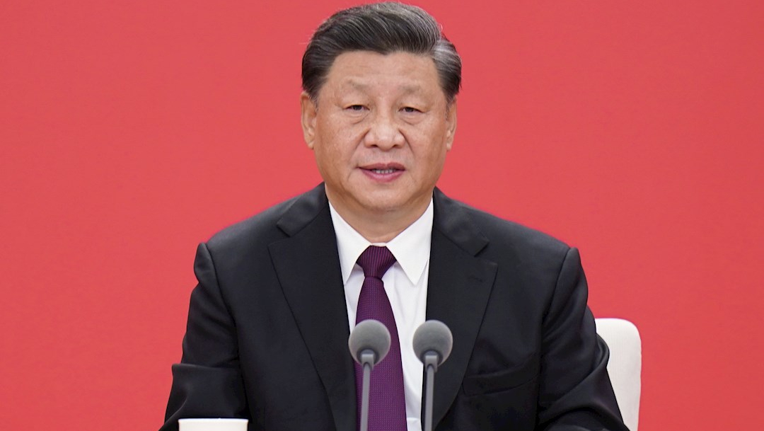 El presidente de China durante un discurso para conmemorar el 40º aniversario de la denominación de Zona Económica Especial de la metrópolis