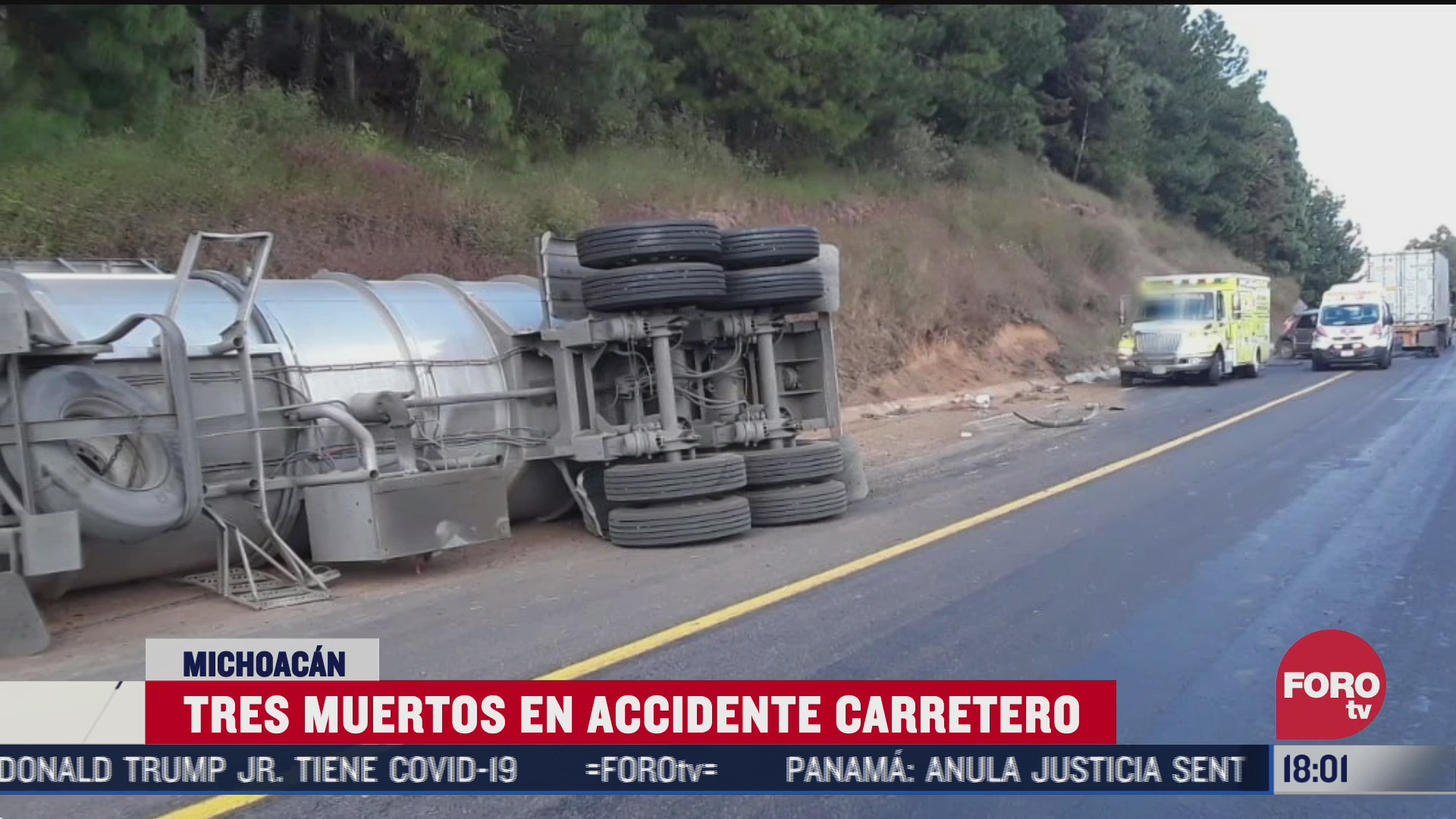 accidente en autopista de michoacan deja tres muertos