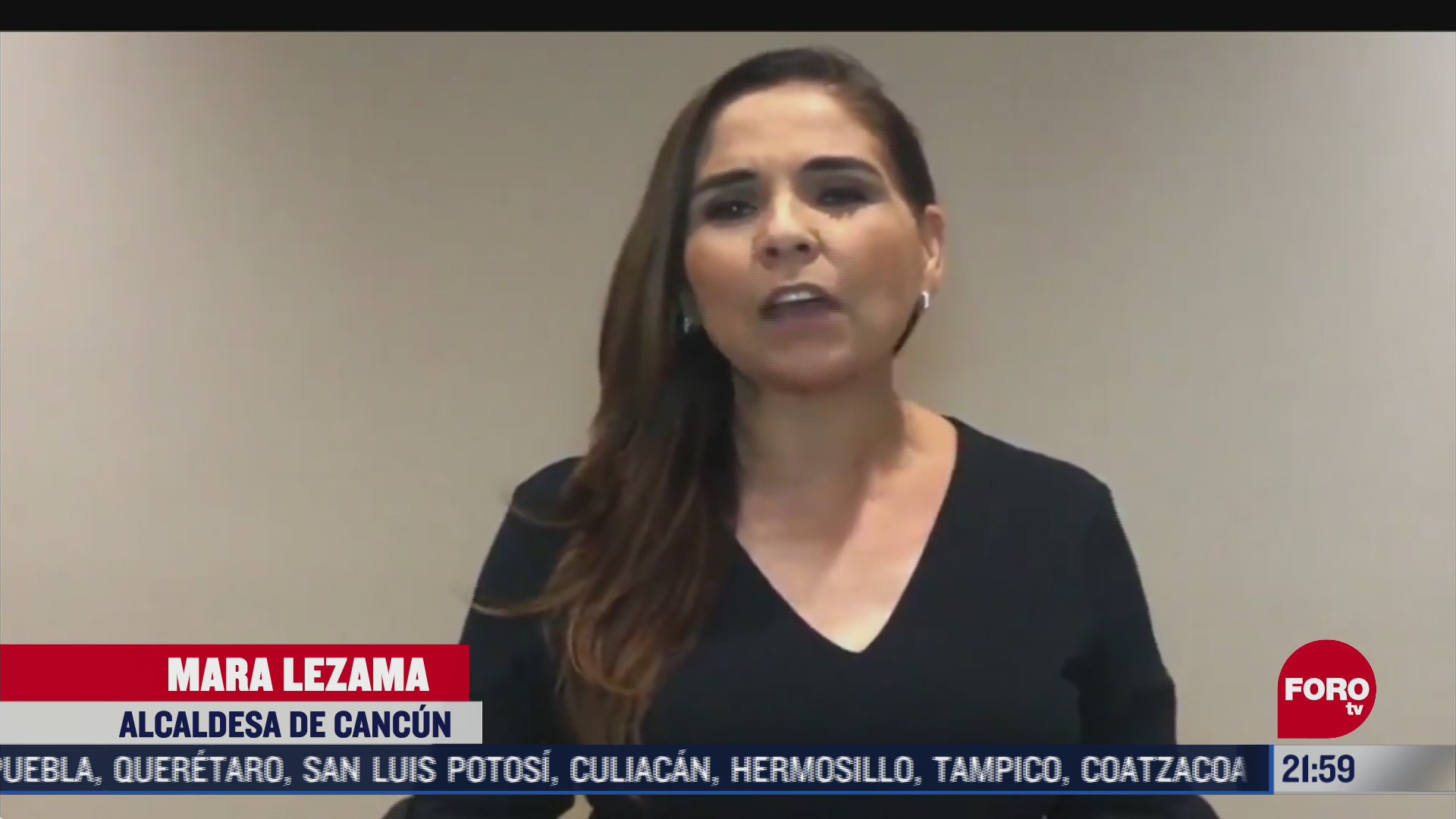 alcaldesa de cancun se pronuncia contra fuerza policiaca en manifestacion feminista
