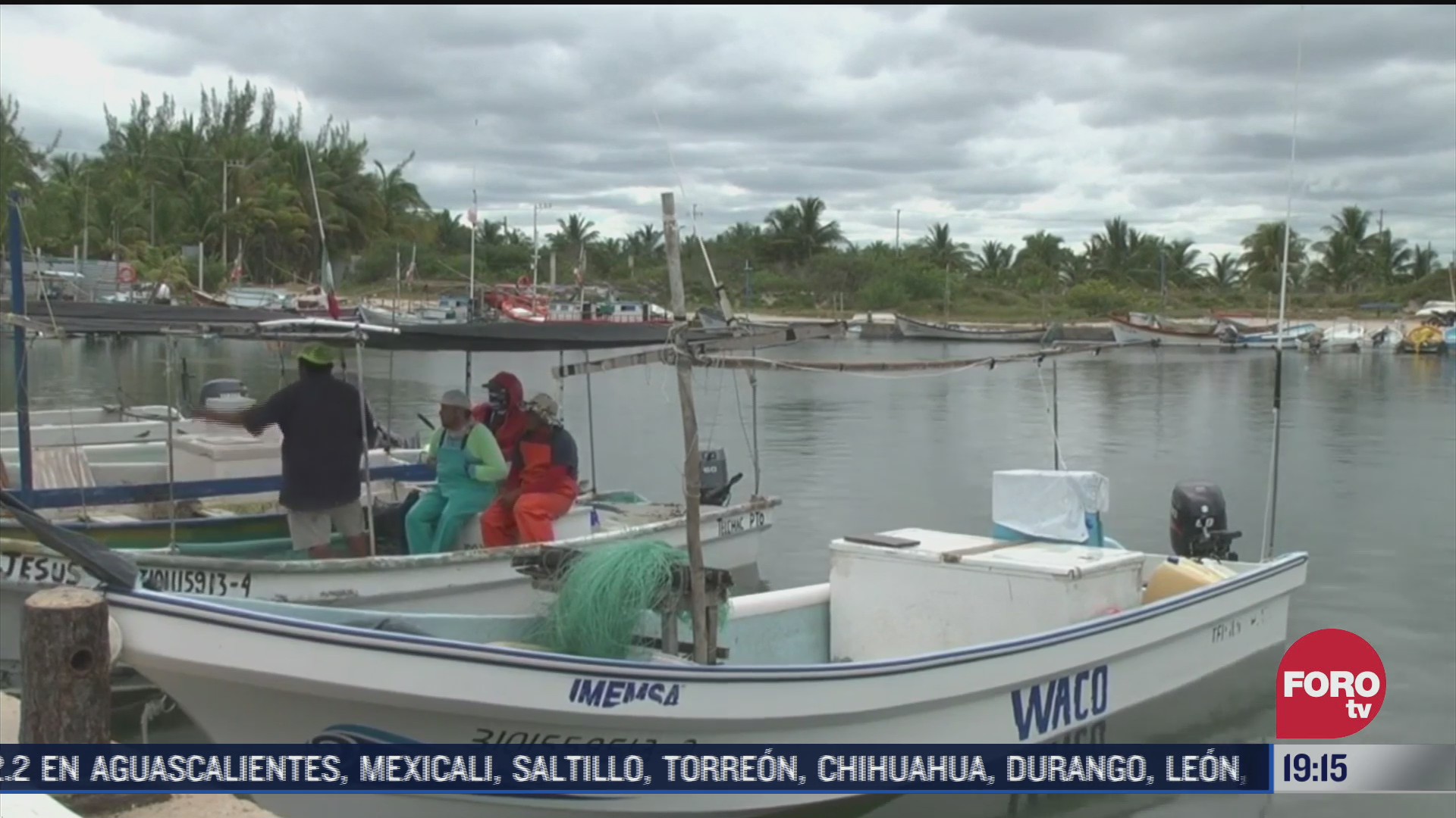 Remanente de frente frío afectan a Yucatán y Quintana Roo