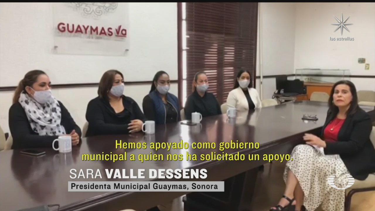 autoridades de guaymas sonora aclaran donacion de palas y cubetas a mujeres buscadoras