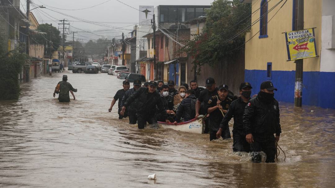 Las lluvias provocadas por el frente frío número 11 y el ciclón Eta han dejado un saldo de 22 personas muertas en Chiapas