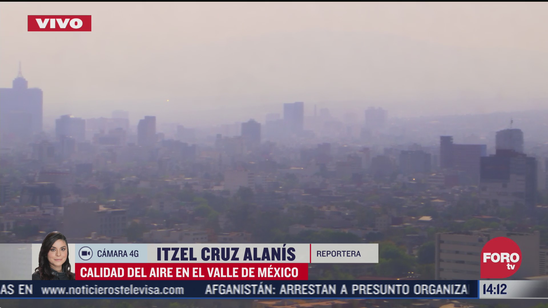 ciudad de mexico con mala calidad del aire