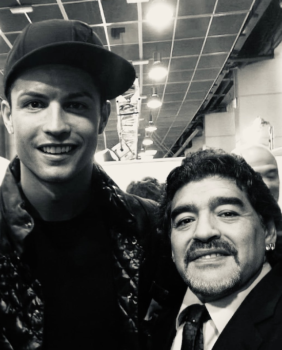 Cristiano Diego Armando Maradona Foto