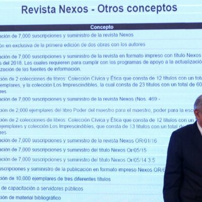 Tribunal suspende sanción que Gobierno de México impuso a revista Nexos