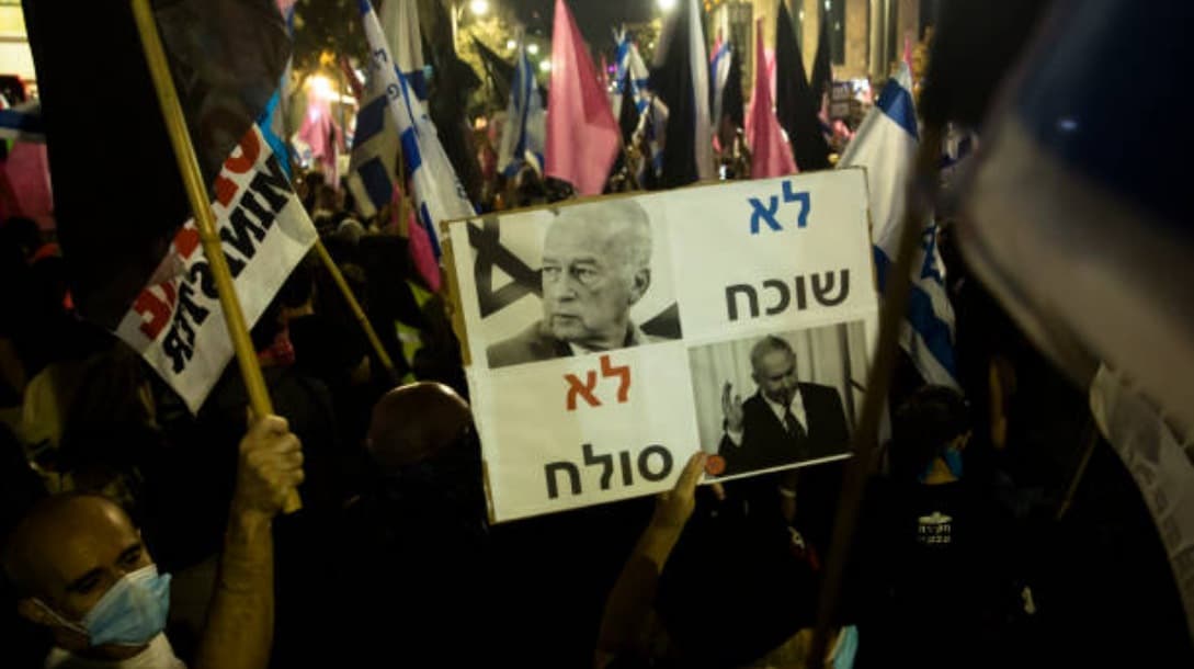 Israel, Protestas, Netanyahu, Detenciones,