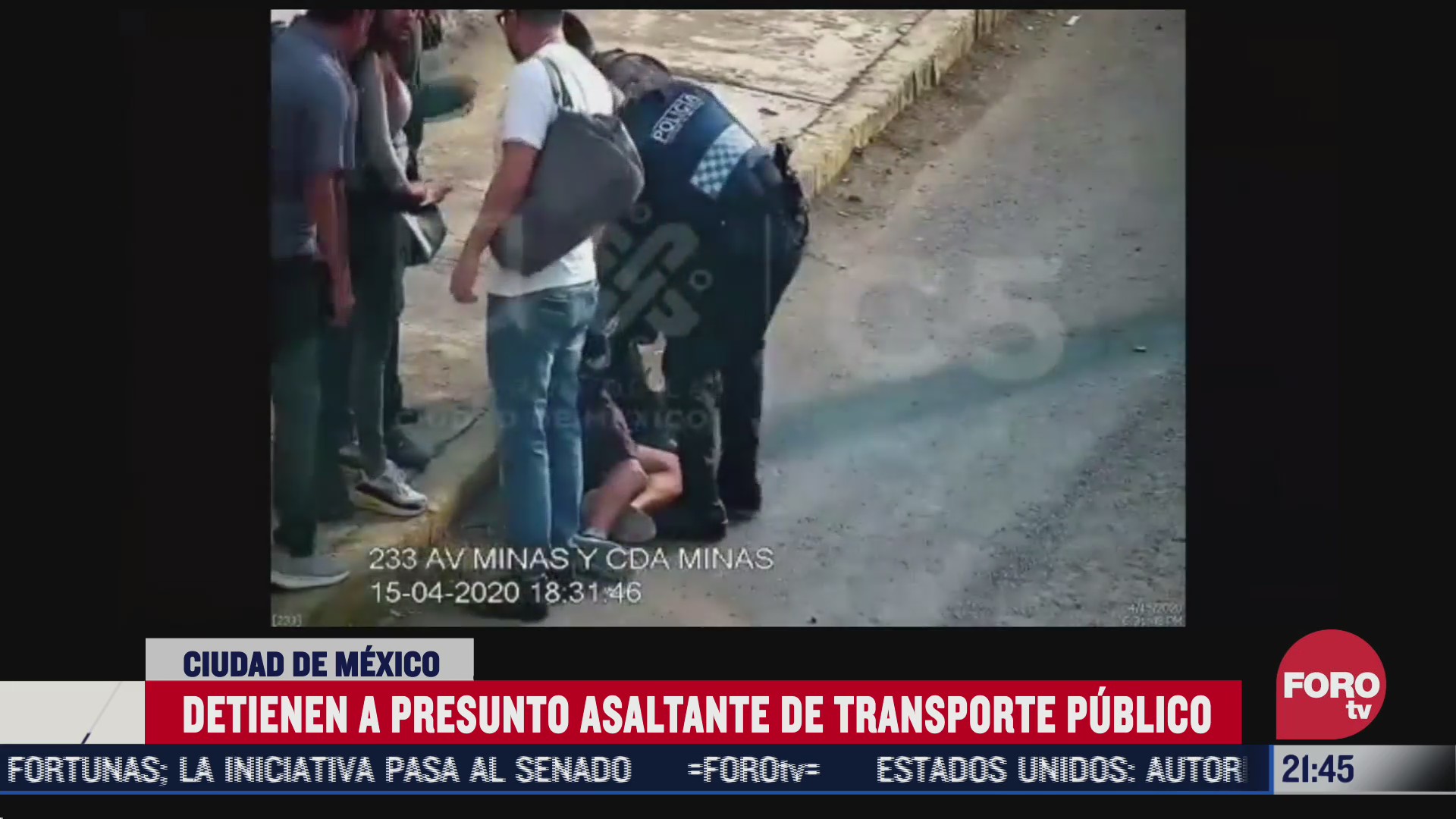 detienen a asaltante de transporte publico en alcaldia alvaro obregon