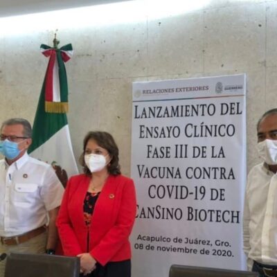 Guerrero arranca fase III de la vacuna CanSino contra COVID-19