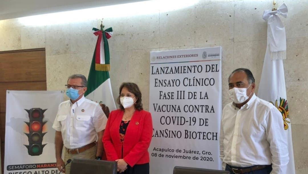 Guerrero arranca fase III de la vacuna CanSino contra COVID-19