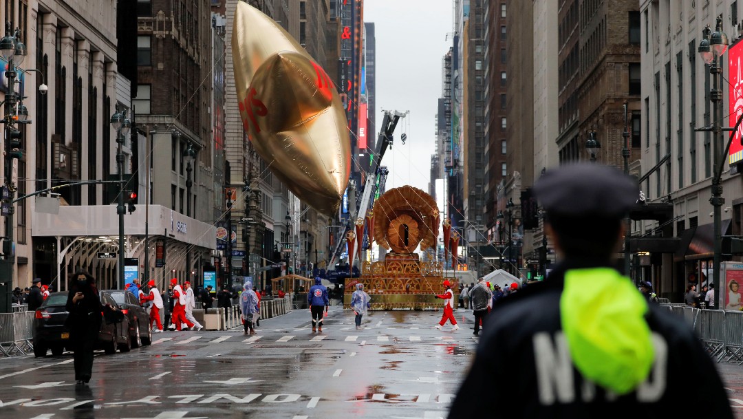 Histórico, desfile de Acción de Gracias en Nueva York se celebra sin público por COVID