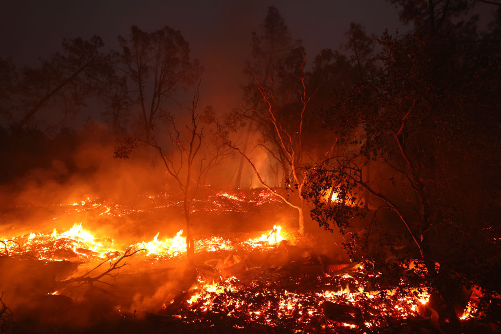 Incendio en California, Estados Unidos