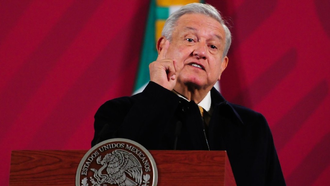 López Obrador en conferencia matutina