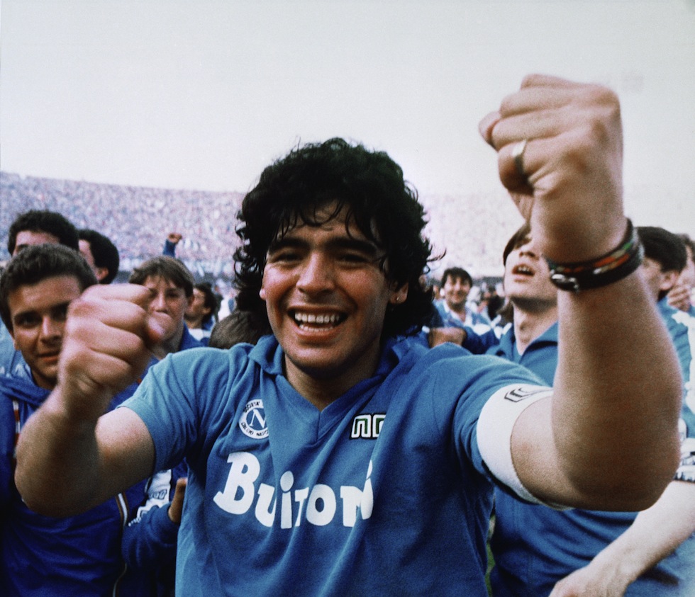 Maradona en Napoli