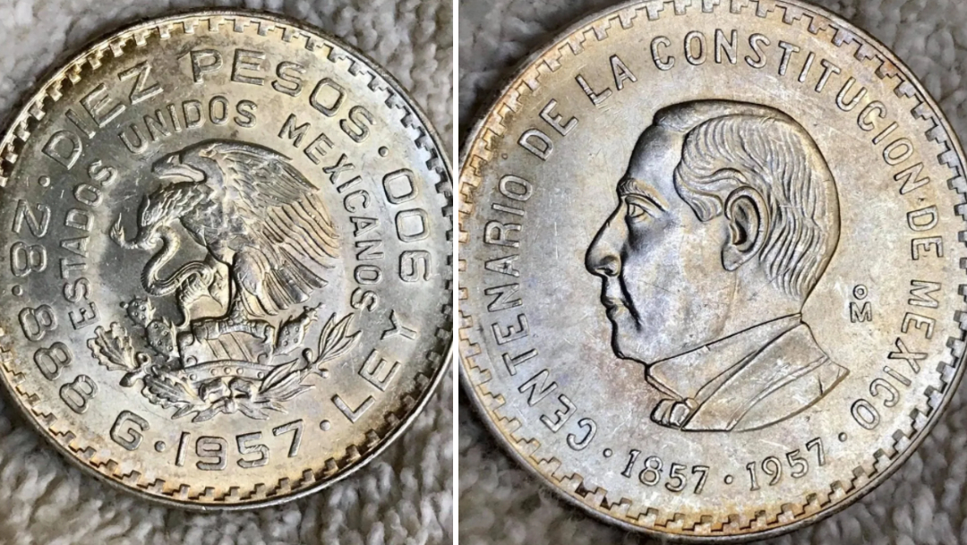 Moneda de Benito Juárez se vende por más de mil pesos