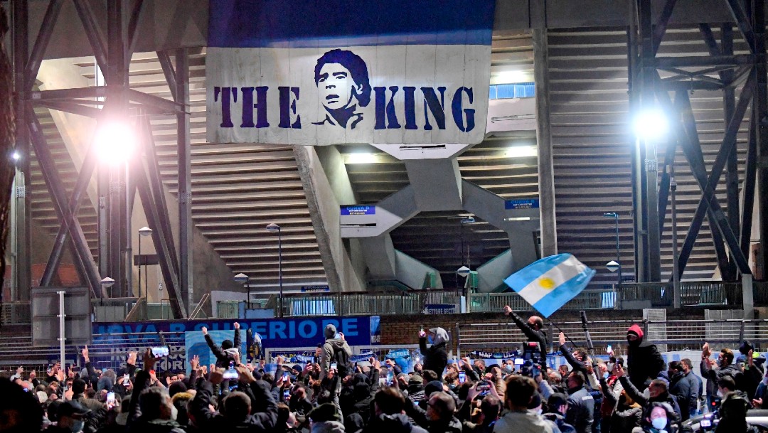 Nápoles inicia proceso para rebautizar estadio San Paolo y dedicarlo a Maradona