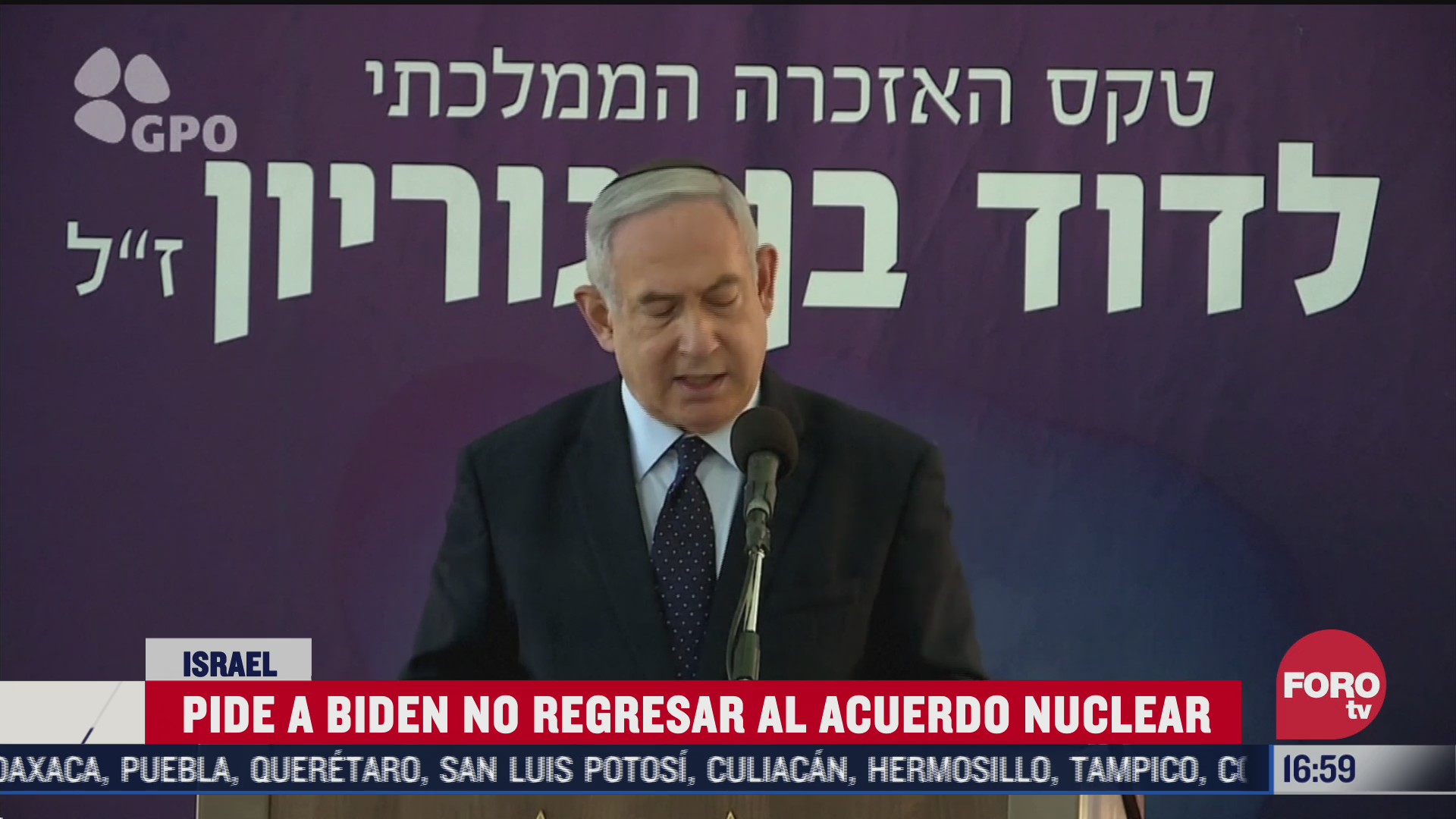 netanyahu pide a biden no sumar a eeuu a acuerdo nuclear