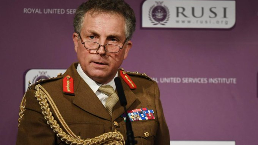 El general Nick Carter, jefe del Estado Mayor de las Fuerzas Armadas británicas. (Foto: Twitter)