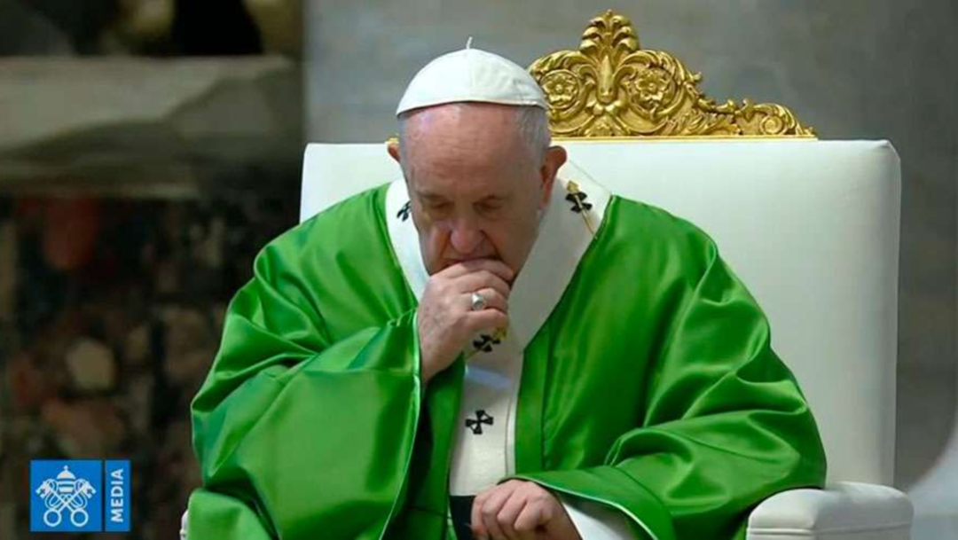 El papa Francisco durante la IV Jornada Mundial de los Pobres