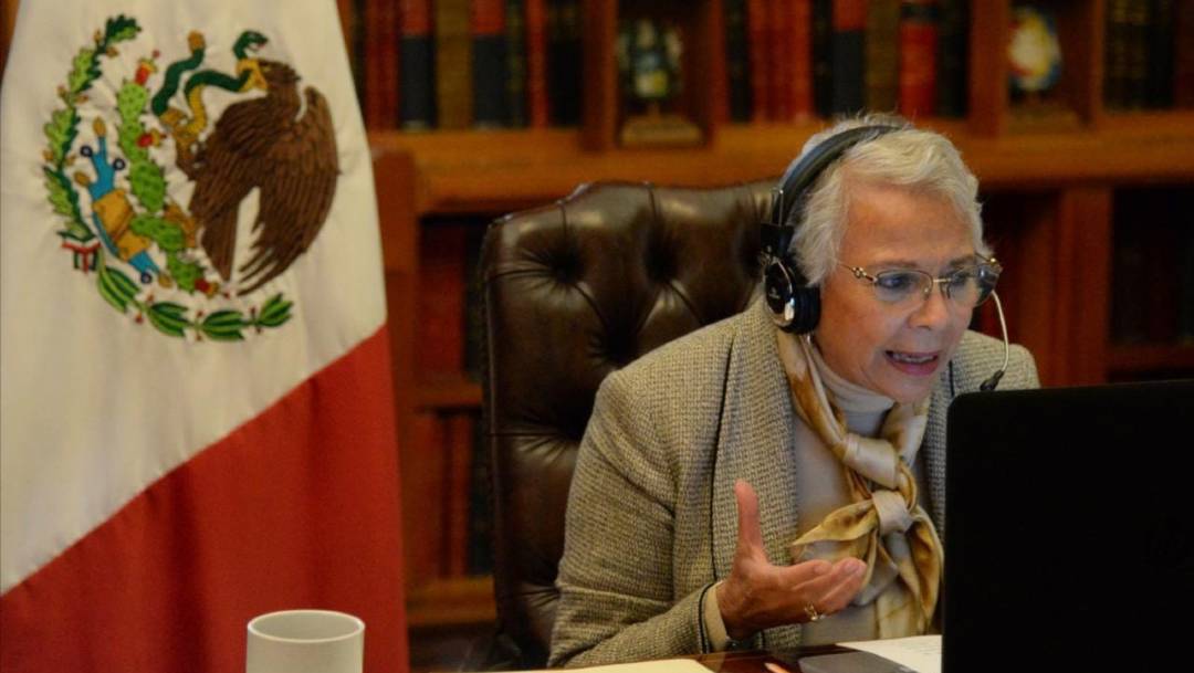 La secretaria de Gobernación, Olga Sánchez Cordero, clausuró la Semana Nacional de la Transparencia